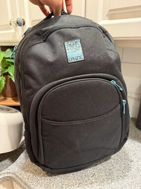 Dakine Black/Teal Shadow Floral Eve Pack Womens Large Backpack 28L
